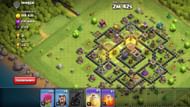 Mass Hogs attacking strategy in Clash of Clans (Image via SuperCell)